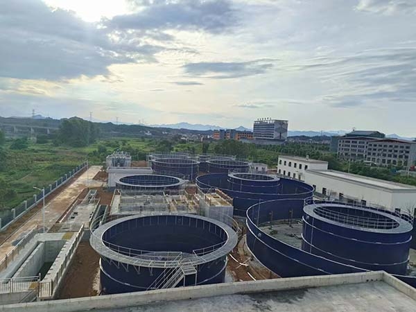 江西上饒信州區(qū)污水處理建設(shè)項目竣工